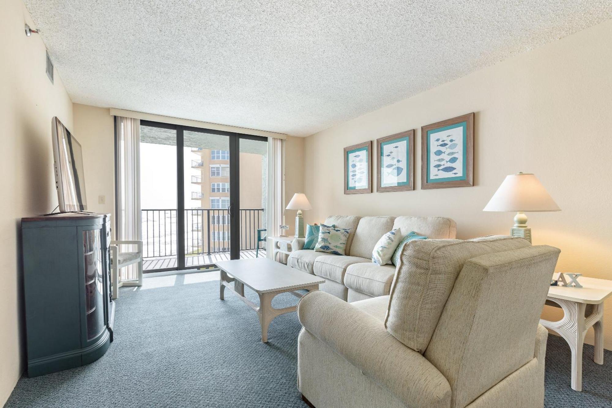 Ocean View With A Beachfront Pool At Ocean Trillium Condo ~ 403 New Smyrna Beach Kültér fotó